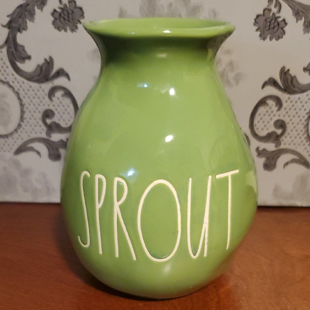Rae Dunn Green 'Sprout' Vase